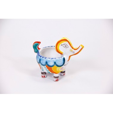 Elephant Vase Folk EL206 Elephant Vase Folk EL206